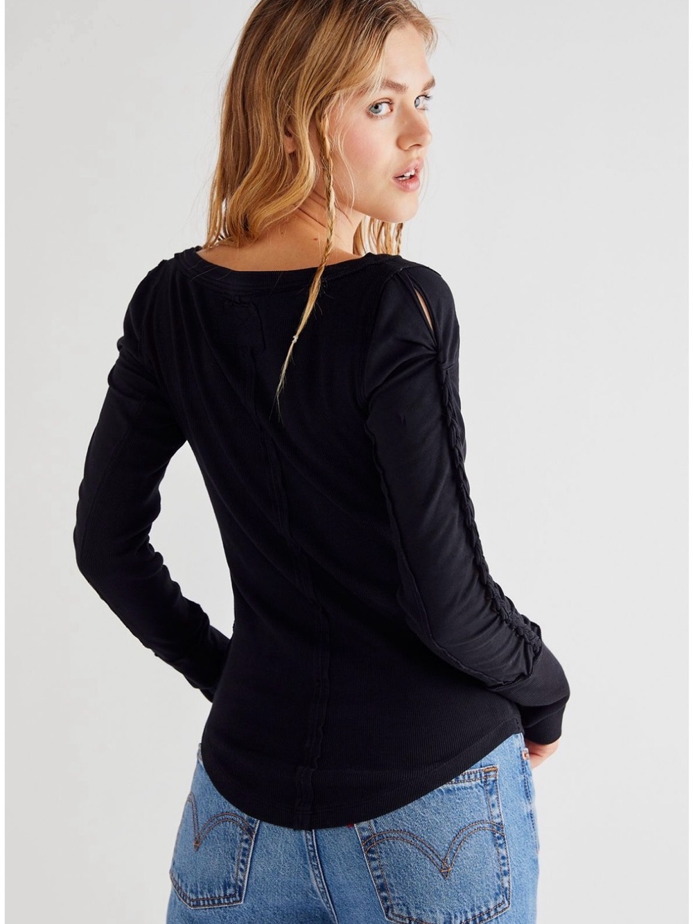 Free People Daisy Chain Cuff Long Sleeve NWT M